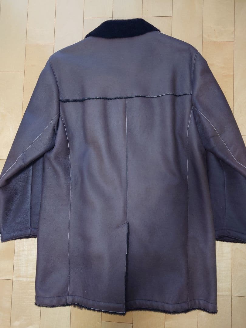 NEIL BARRETT(ニールバレット) / ムートンジャケット/XS/レザー/BRW