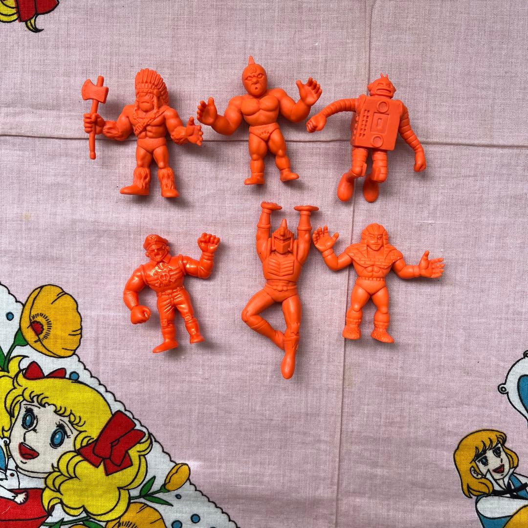 キン肉マン　キン消しオレンジバージョン