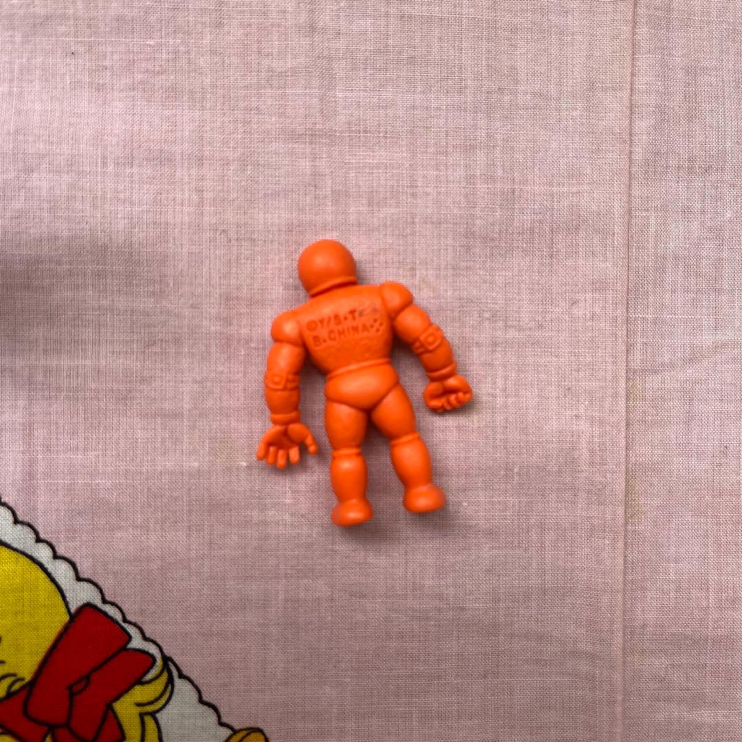 キン肉マン　キン消しオレンジバージョン