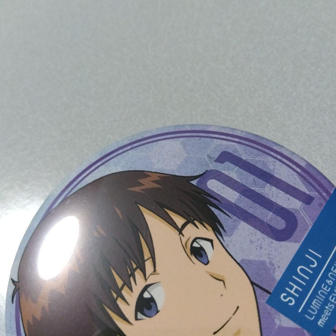 エヴァンゲリオン】碇シンジ ルミネ＆ニュウマン コラボ 缶バッジ LUMINE