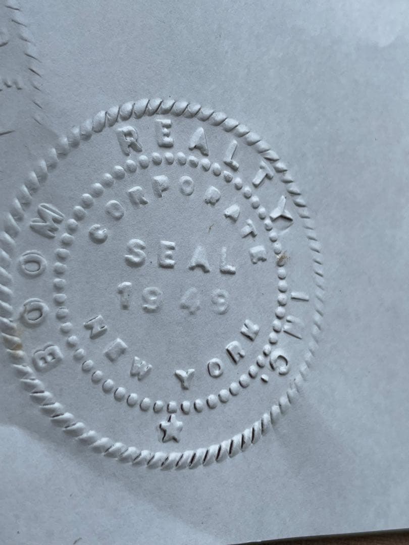 アンティーク エンボッサー 公印 メタル スタンプ シール プレス