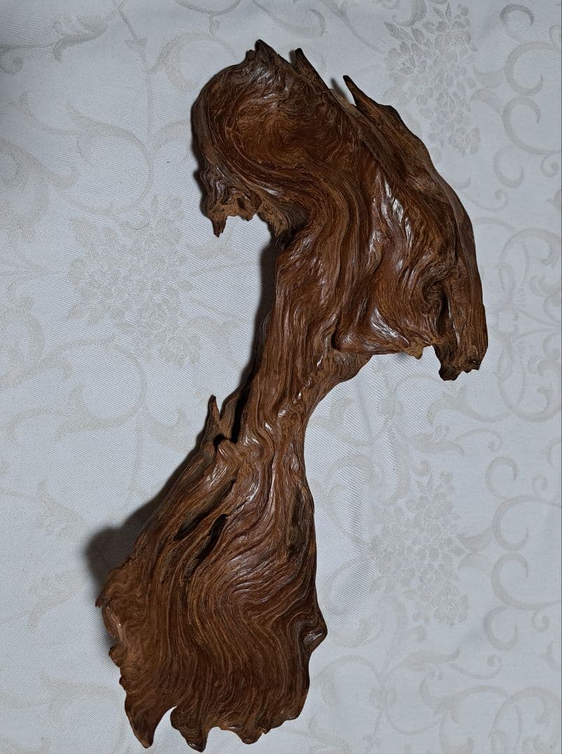 屋久杉 2組組み合わせ 飾り置物