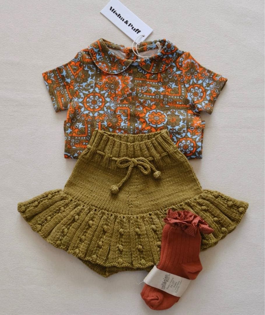 スカート Misha & Puff skating pond skirt 5y