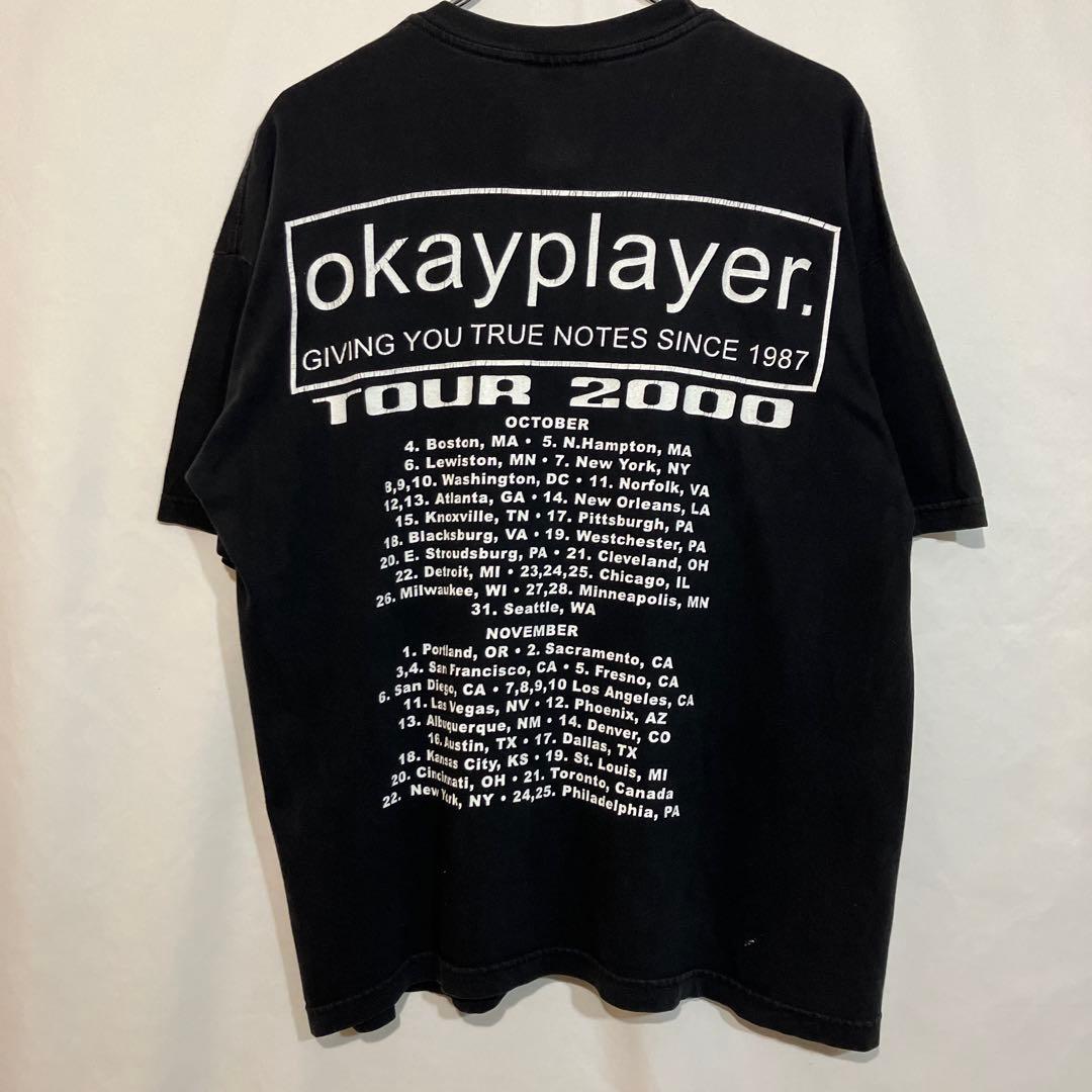 ミュージシャン THE ROOTS OKAYPLAYER TOUR T SHIRTS XL Vintage The