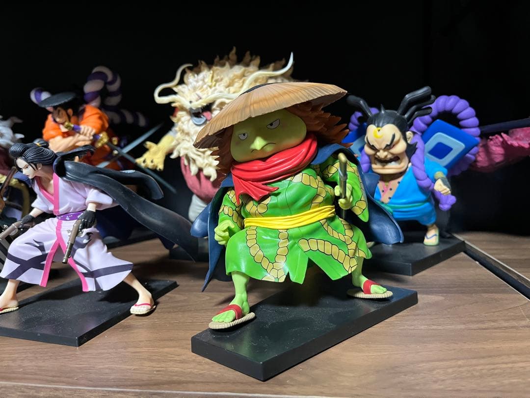 ワンピース 一番くじ　赤鞘9人男10体セット