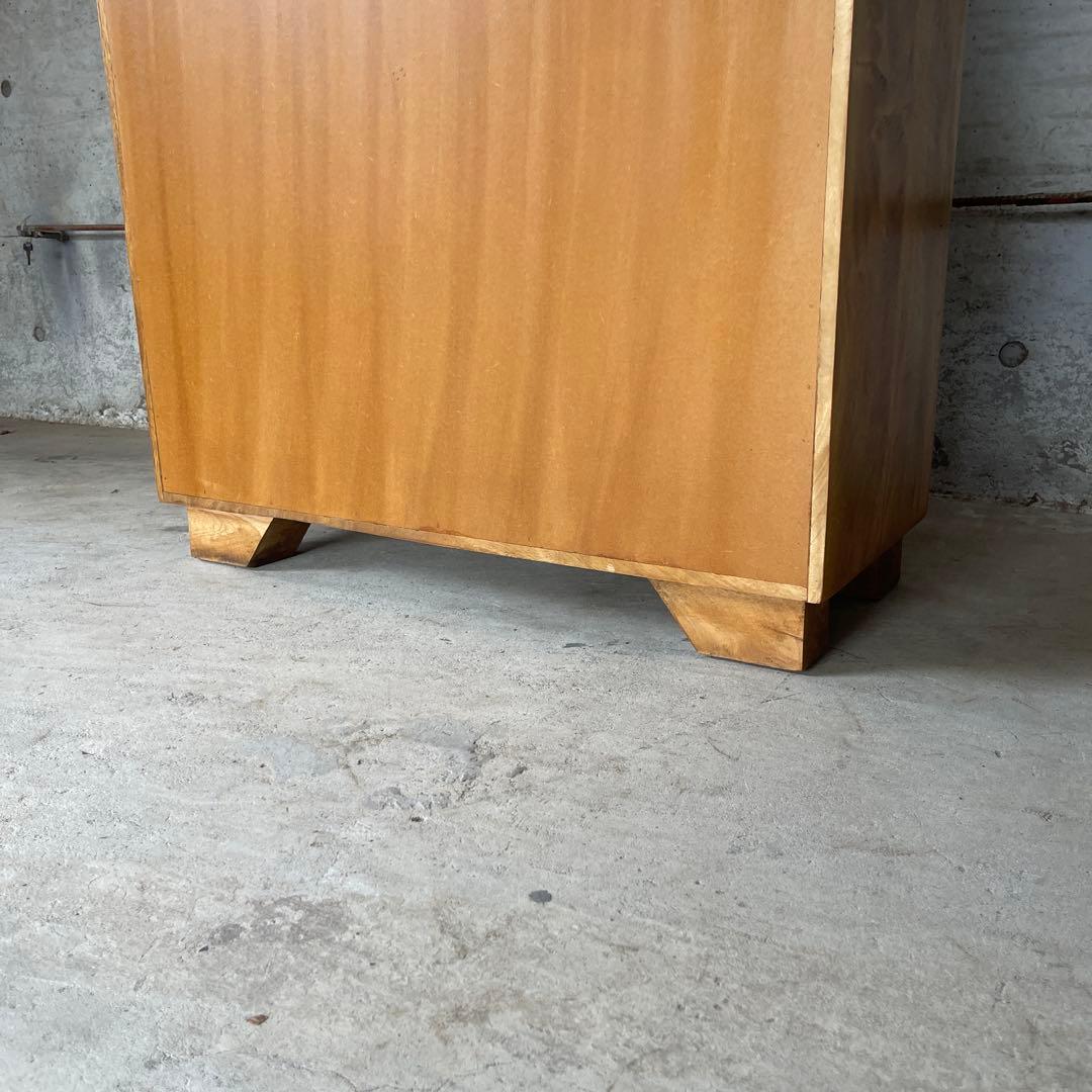 モリシゲ 民芸家具 チェスト 飾り棚 和家具 キャビネット d4159