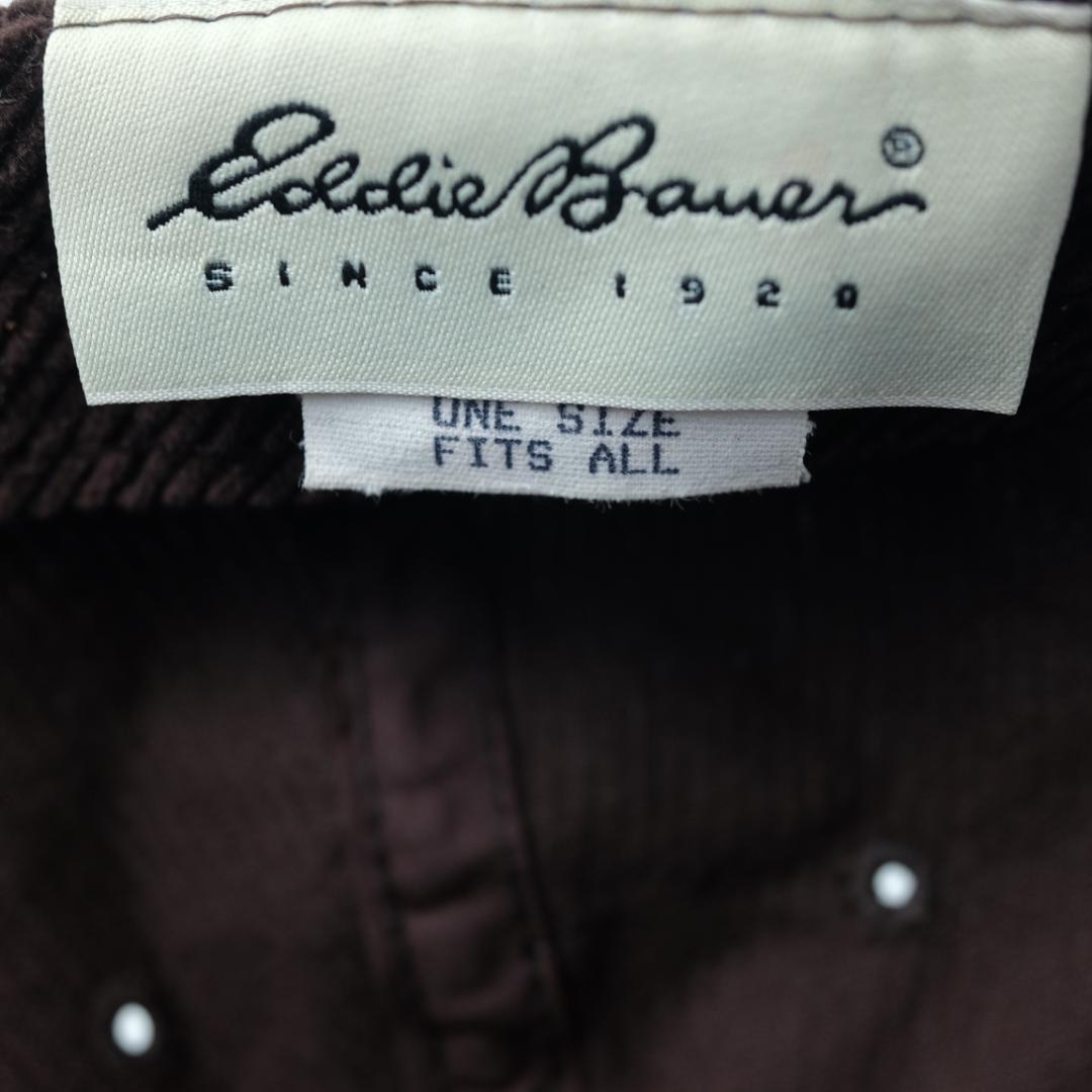 90s Eddie Bauer 白タグ コーデュロイキャップ