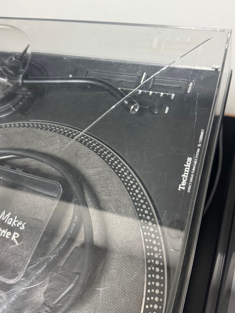 Technics SL1200 MK7(中古) Ortfon digital×2 - メルカリ