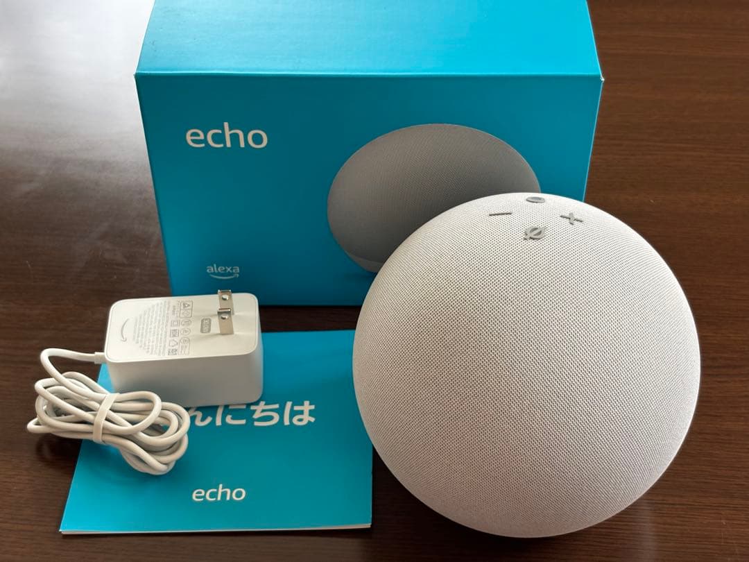 Echo (エコー) 第4世代 - スマートスピーカー Alexa ホワイト Amazon