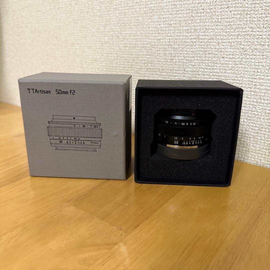 極美品】TTArtisan 50mm f2 Eマウント + NDフィルター