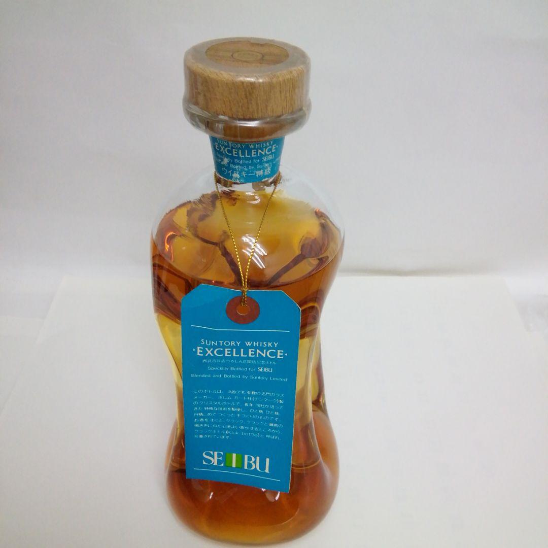 サントリーウイスキー エクセレンス 西武百貨店記念ボトル 貴重品