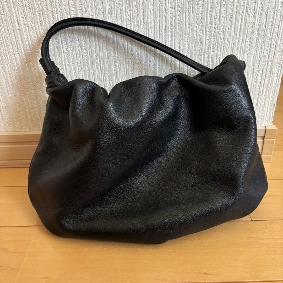 ラシット　レザー巾着4WAYショルダーバッグ