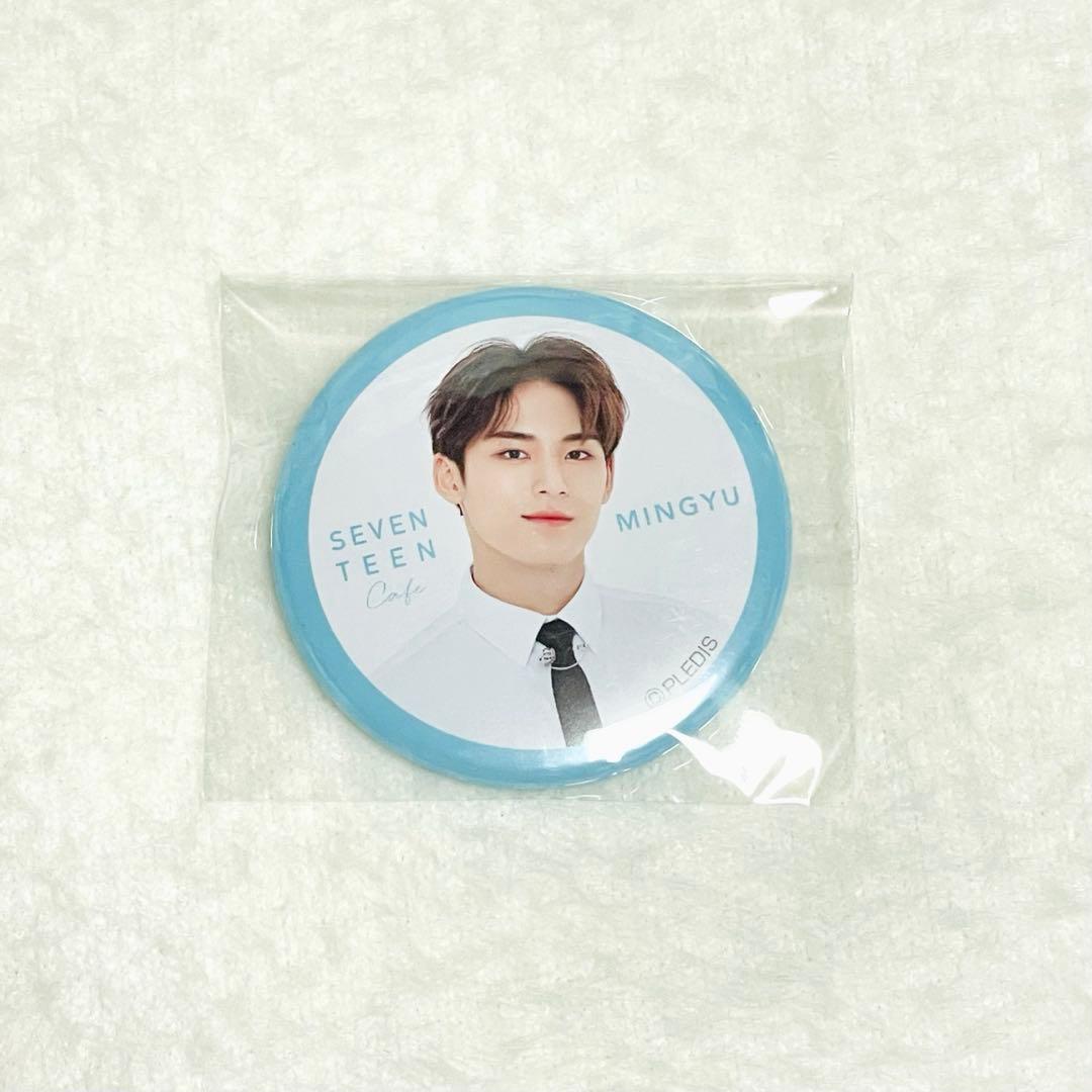 seventeen cafe セブチ カフェ ミンギュ 缶バッジ 2019 - メルカリ