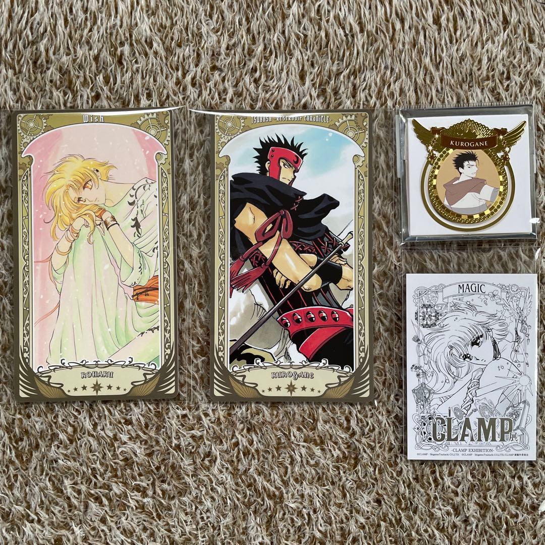CLAMP展 ツバサ黒鋼 wish琥珀 セット - メルカリ