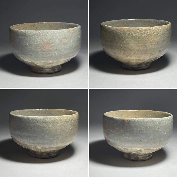 ◇萩茶碗 扇芝庵【波多野指月】作 四方桟共箱 萩焼