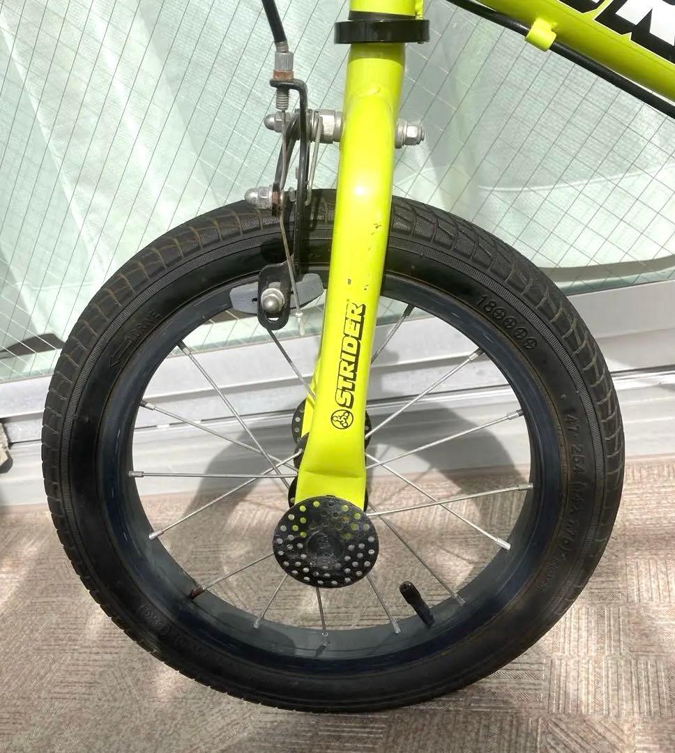 STRIDER ストライダー 14x ライムイエロー 付属品あり