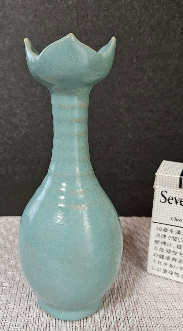 特大 花柄 飾り壷 アンティーク 昭和レトロ 骨董