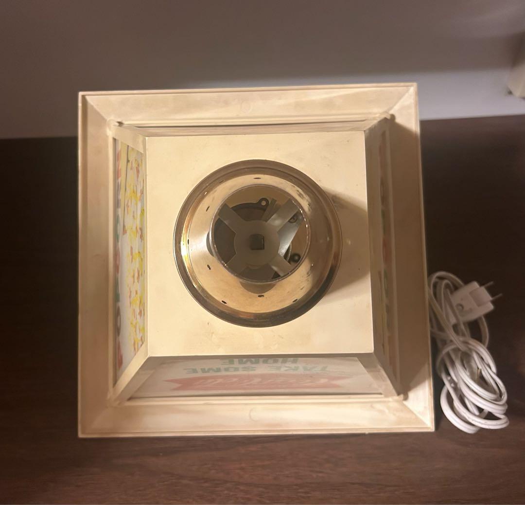 電飾看板 当時物 回転式 コカ・コーラ 照明 ペンダントライト ランプ