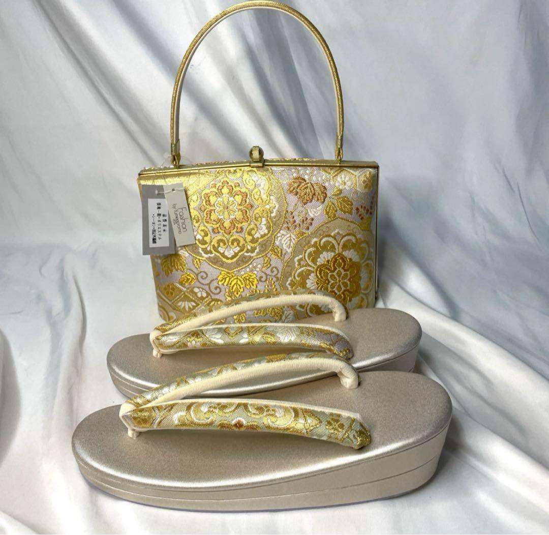 新品　草履　バッグ　セット　フォーマル　Lサイズ　正装用　留袖用　2024年