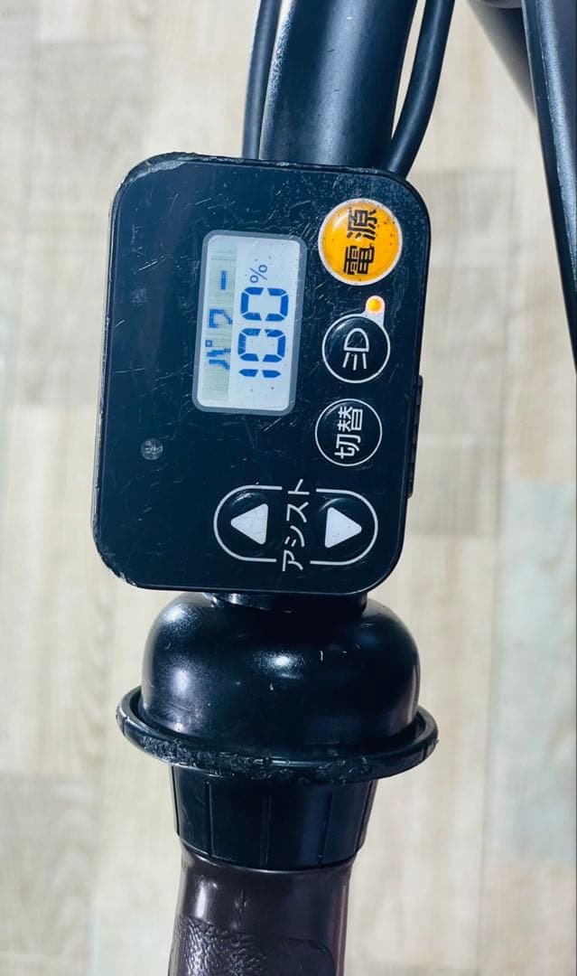 もも　ビッケ16AH⭐️ブリヂストン子供乗せ電動自転Y2887