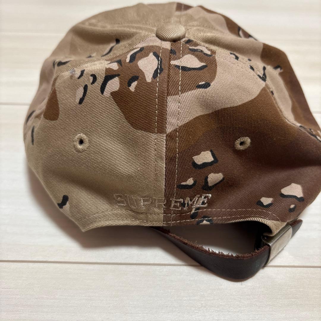 Supreme 迷彩柄 カモ柄 キャップ Sロゴ