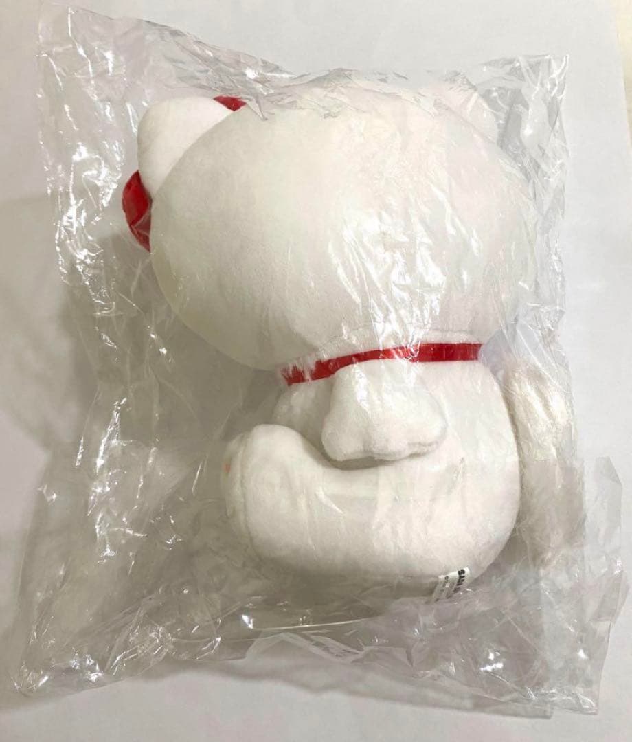 銀魂 サンリオ コラボ限定 定春 むにゅぐるみ ハローキティ ぬいぐるみ/未開封