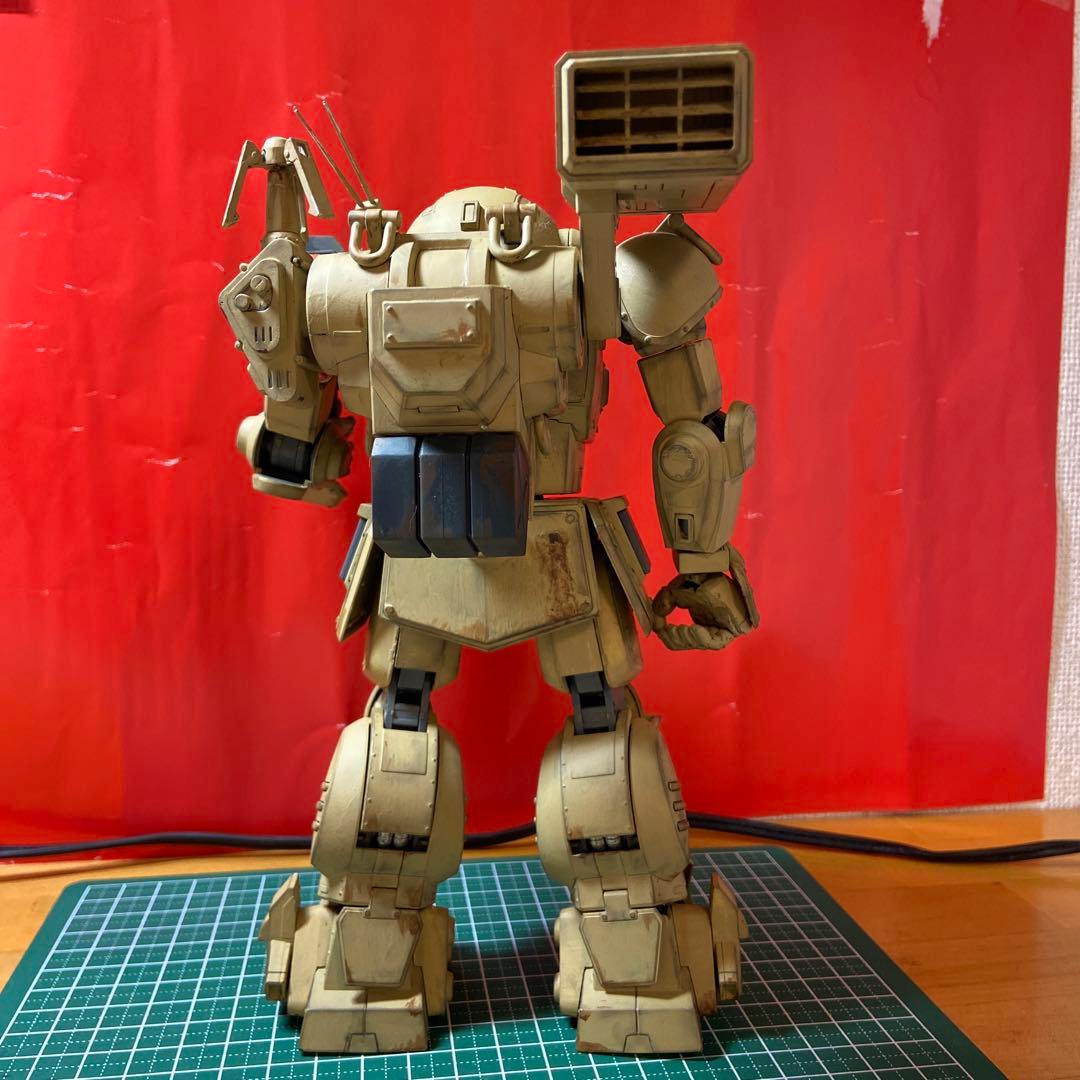 ニコスコープドッグ赤ショルダー　1\20 砂漠戦仕様　組み立塗装済　中古傷