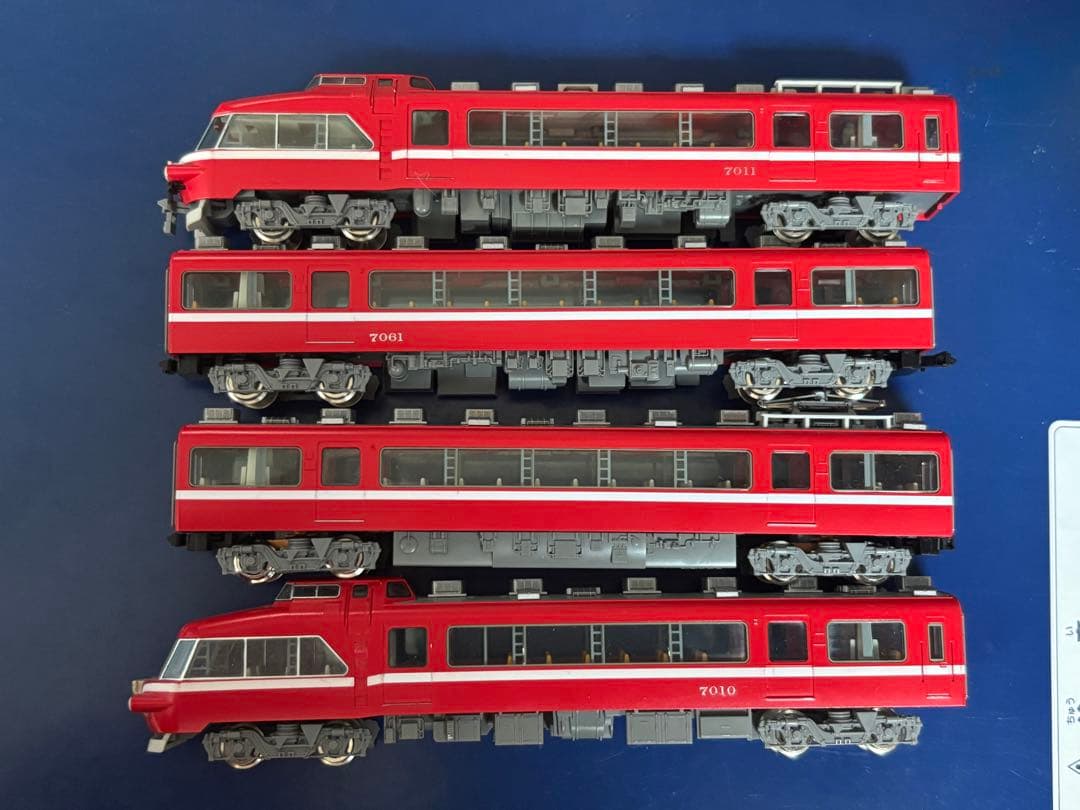 【今週末まで出品】Nゲージ　TOMIX 名鉄7000系 白帯　ジャンク