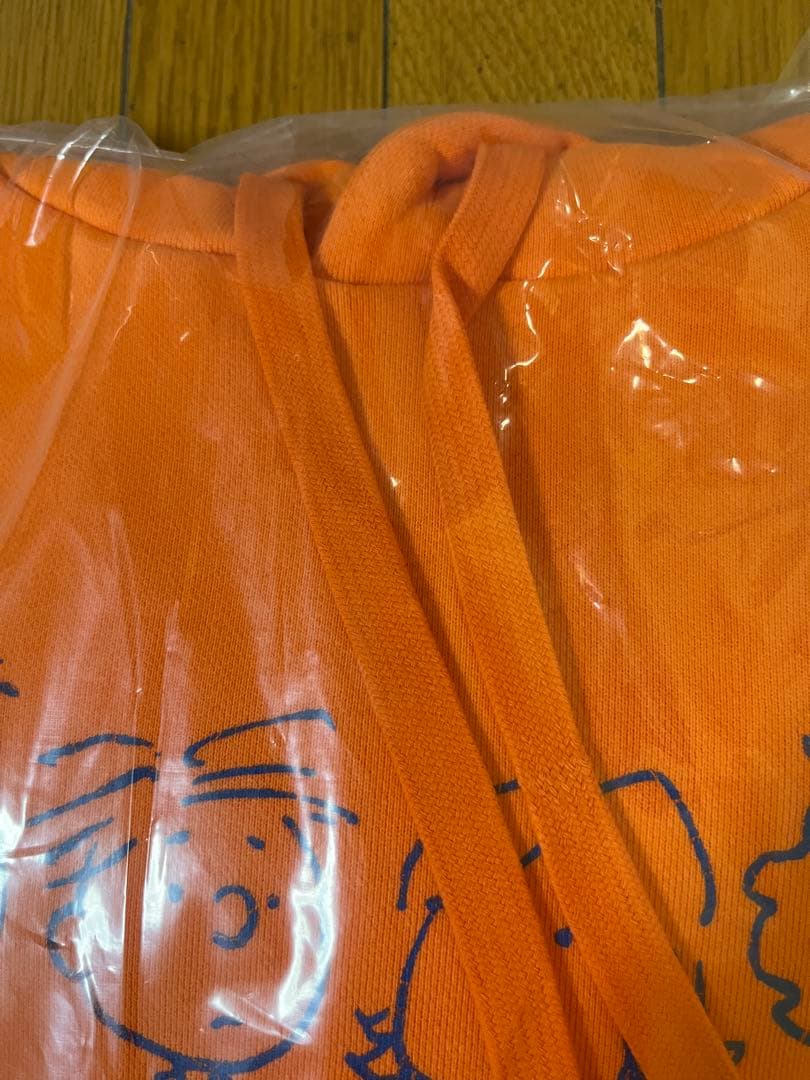 セカオワ パーカー world is over パーカー L オレンジ オマケ付