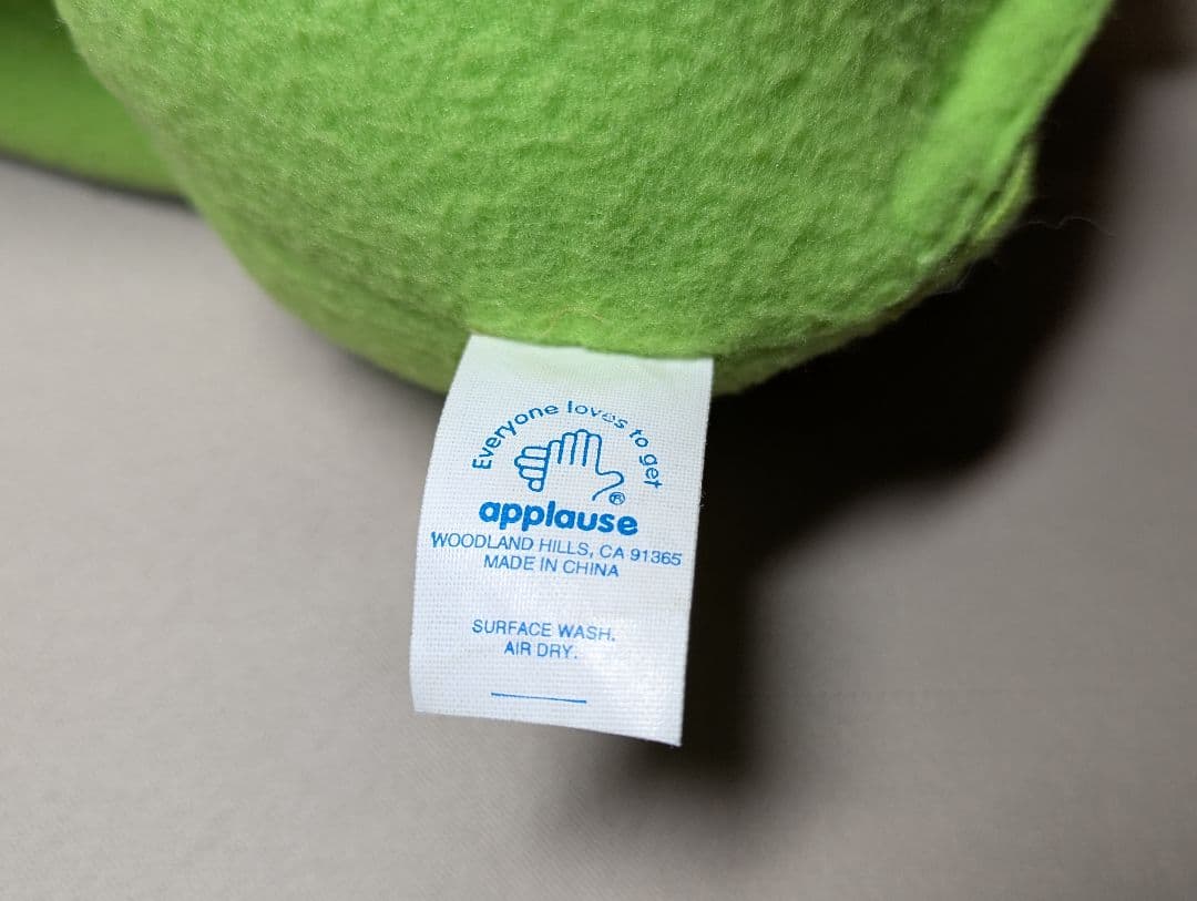 カーミット　おしゃべりぬいぐるみ　音声機能付き