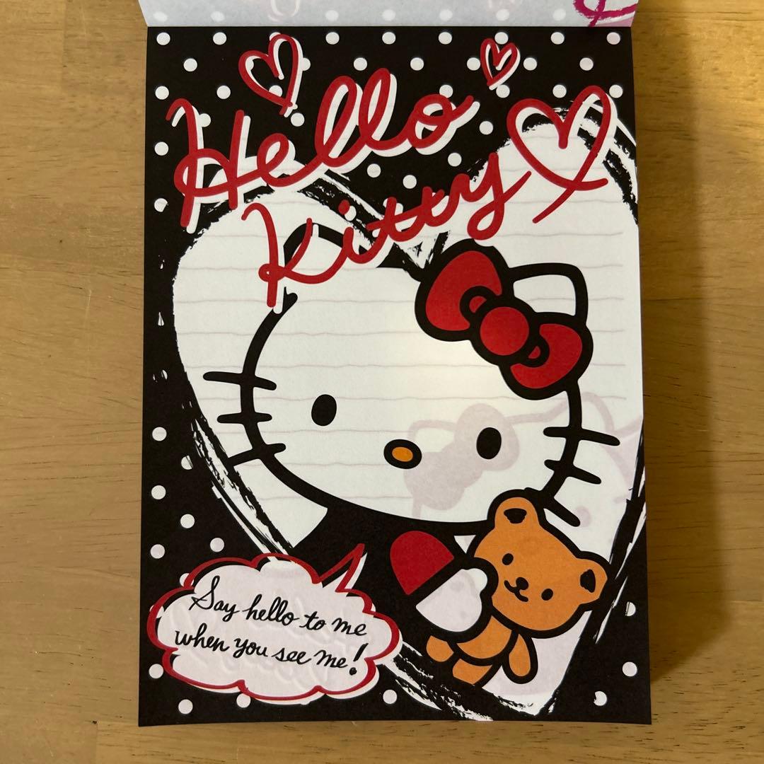 Hello Kitty メモ帳とシールセット キティちゃん 平成レトロ - メルカリ