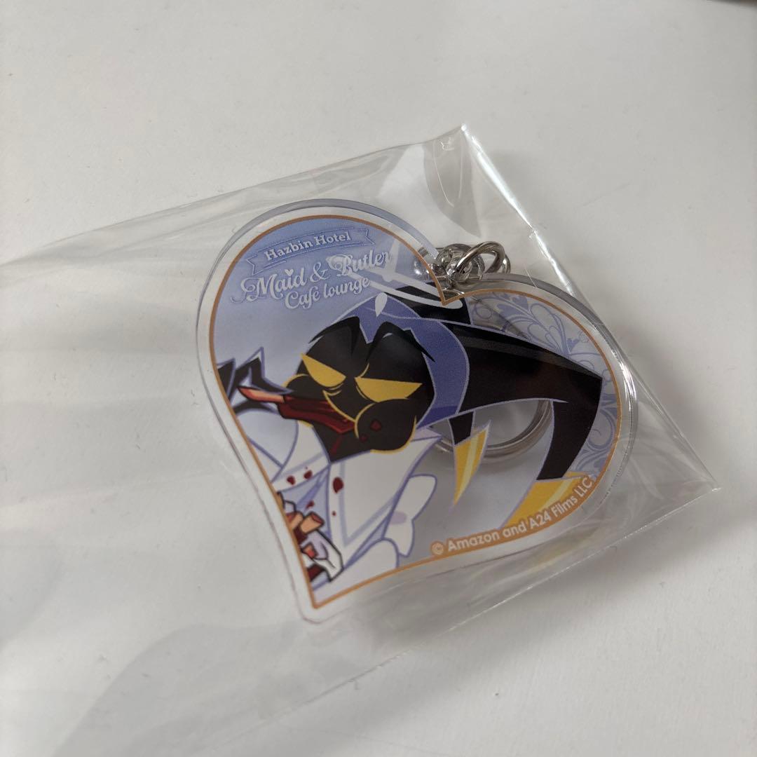 う*ん様 ハズビンホテル　アニメイトカフェ　アクリルキーホルダー アダム