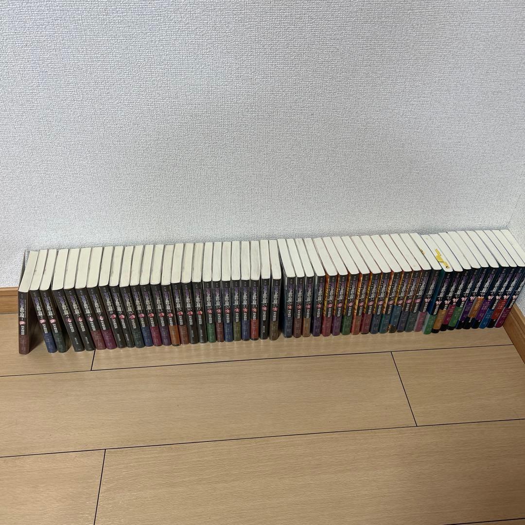 ジョジョの奇妙な冒険　文庫　全巻　50巻　初版　しおり47枚など付属