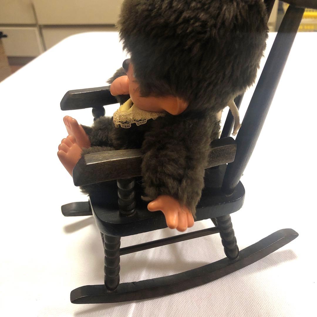 昭和レトロ セキグチタグ ♡モンチッチ ぬいぐるみ ドール用ロッキング