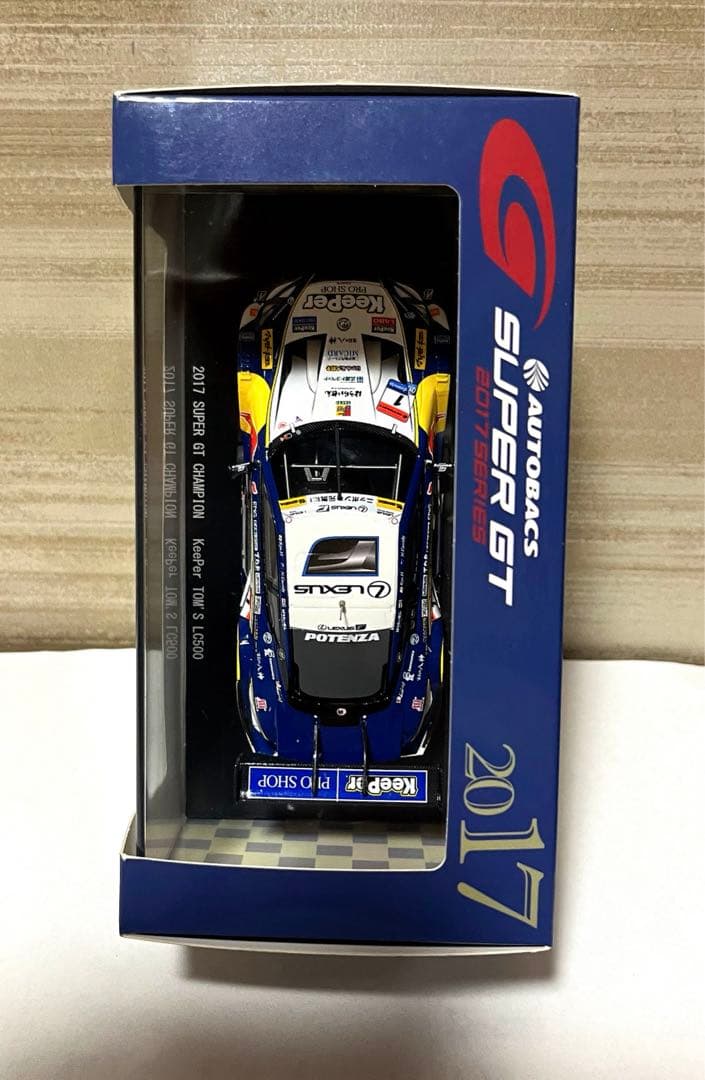 EBBRO 1/43 2017 SUPER GT トムス LC500 No.1