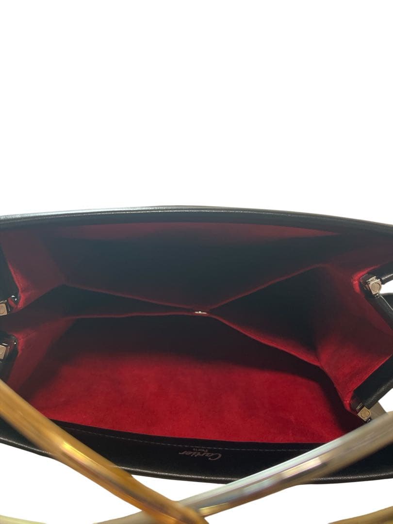 カルティエ トリニティバック　ブラック