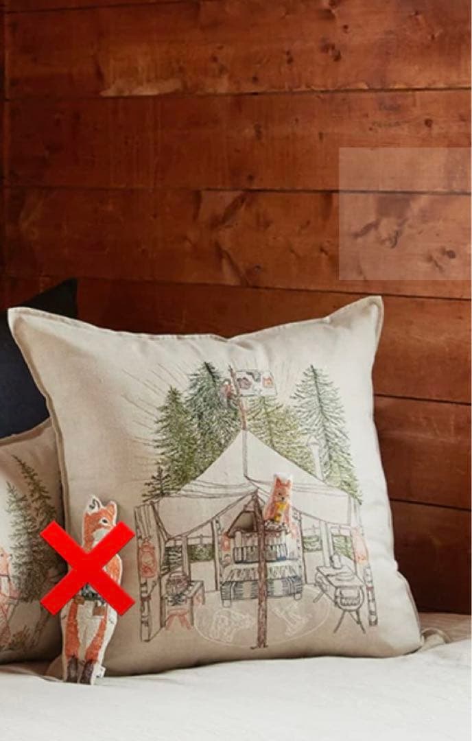 ♡美品Coral＆Tuskクッションカバー＆クッションセット