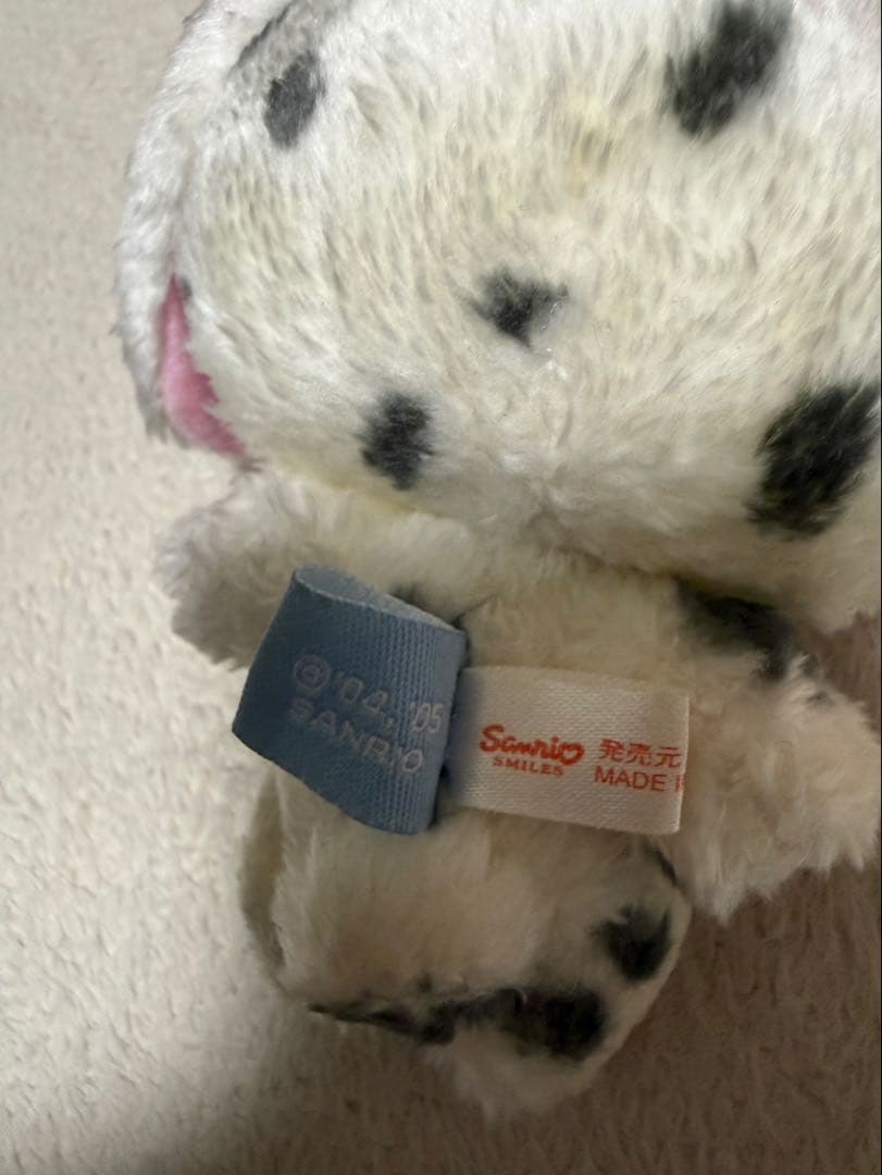 初代サンリオ　シュガーバニーズ　ぶちうさ