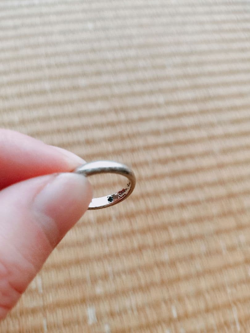 CRESCENT VERIT 　結婚指輪　pt1000 14号　4号