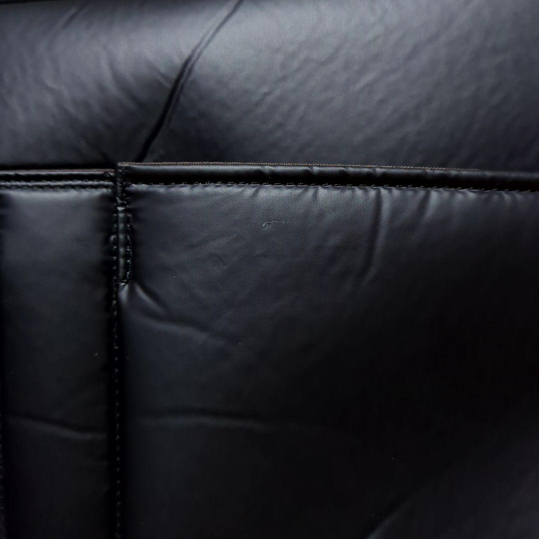 新品Lagasha ナイロン　PUコーティング　牛革　ショルダー　ハンド　バッグ