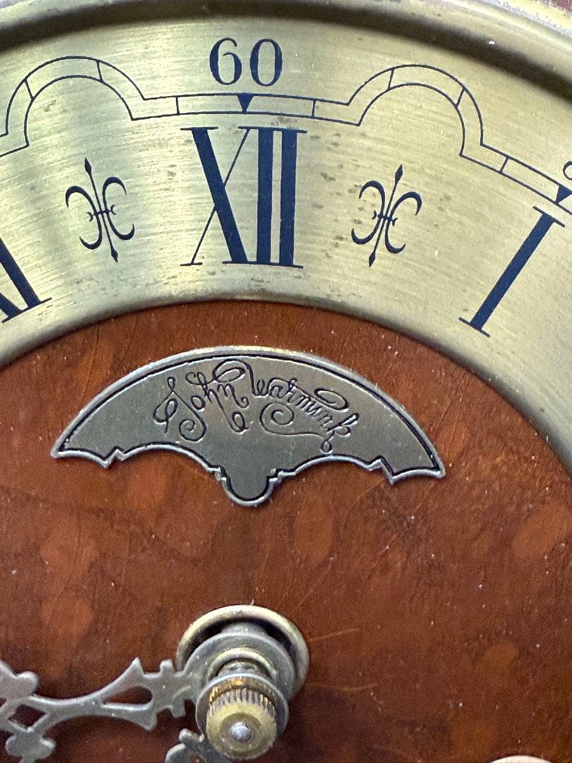 Warmink Wuba ワルミルク 置時計 機械式 ゼンマイ式 稼動品