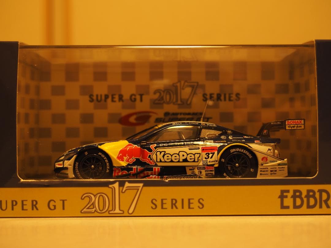 ミニカー 1/43 EBBRO KeePer TOM'S LC500 2017