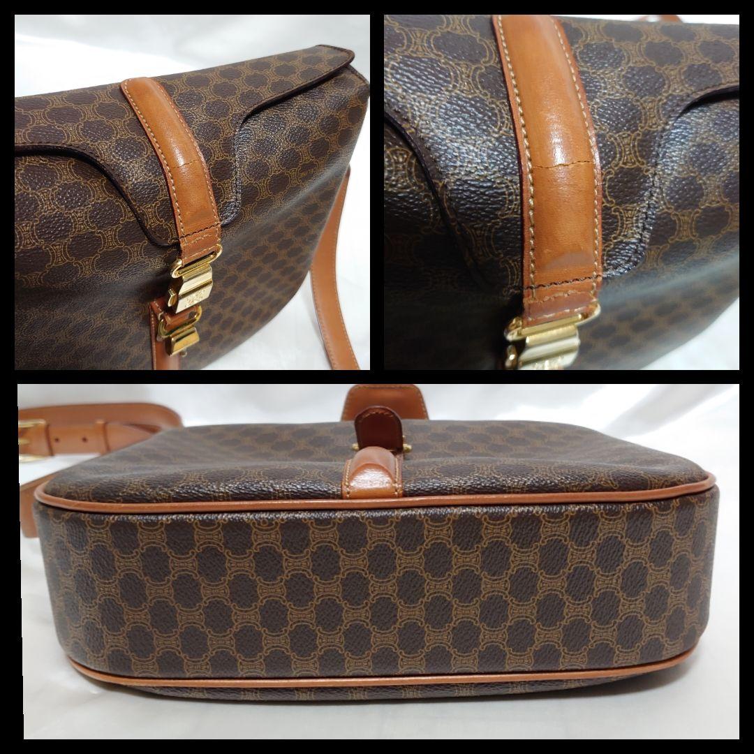 CELINE マカダム柄 ショルダーバッグ トートバッグ