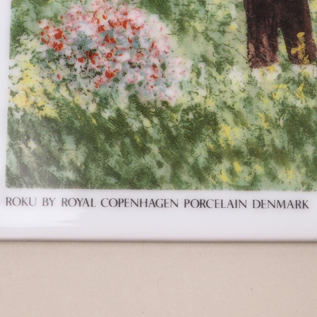 ロイヤルコペンハーゲン 谷内六郎 雲の音 陶板絵