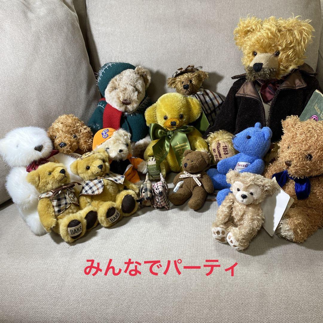 イギリス メリーソート社 ハロッズテディベア チーキー アンティーク