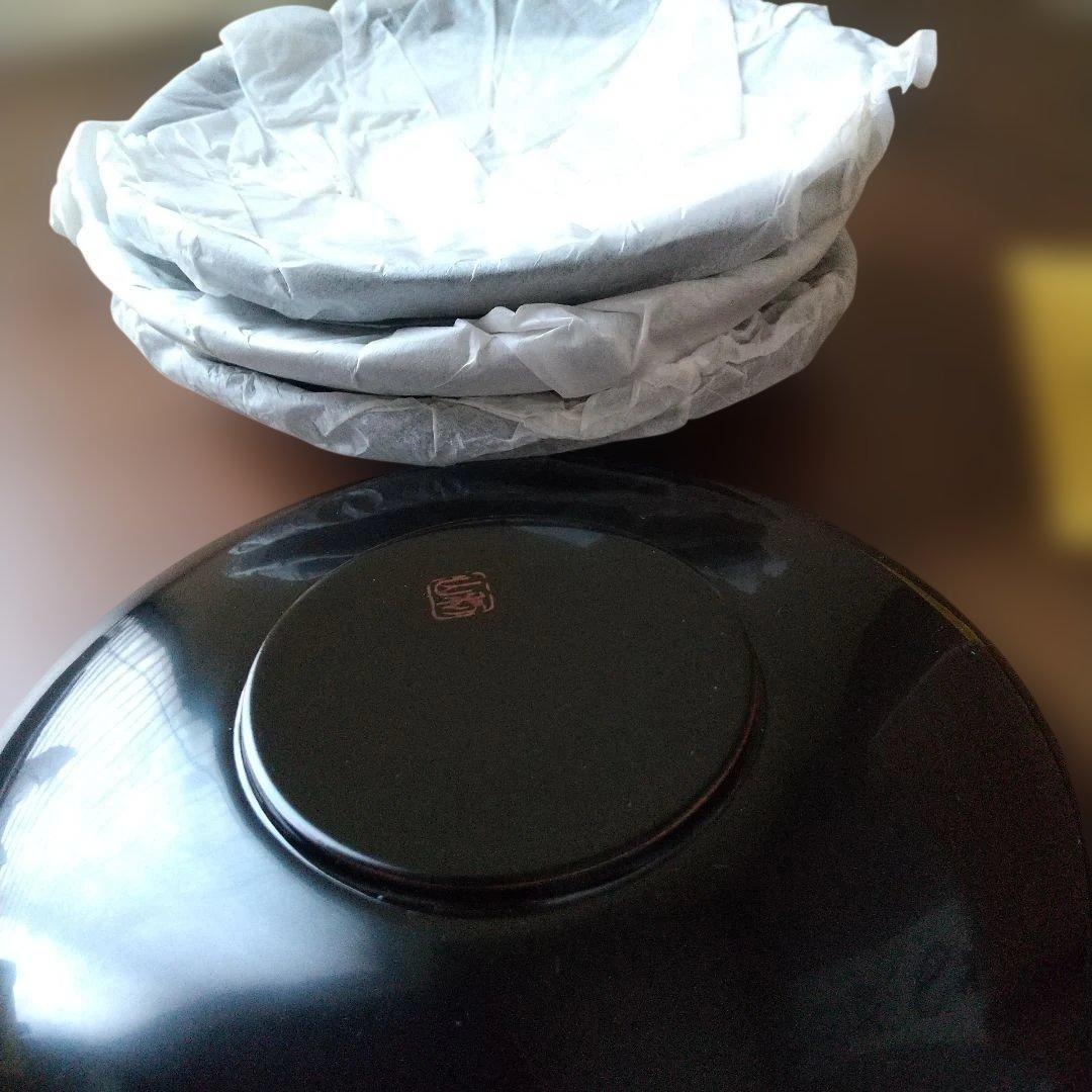 漆器 銘々皿 五客 桐箱入り - メルカリ