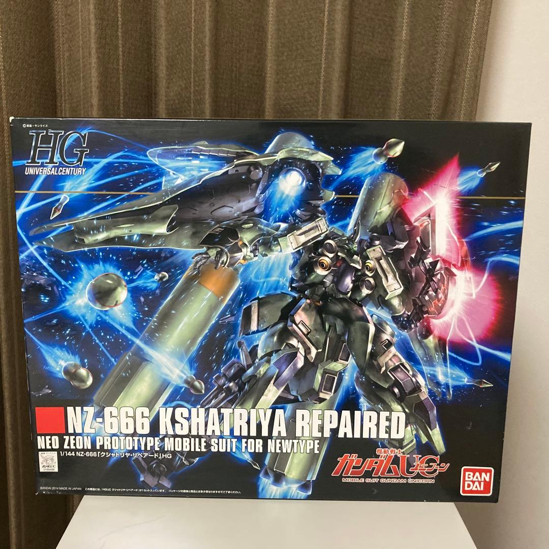 ガンプラ HG1/144 NZ-666 クシャトリアリペアード 未組立新品 Amazon | HGUC 1/144 NZ-666 クシャトリヤ・リペアード (機動戦士