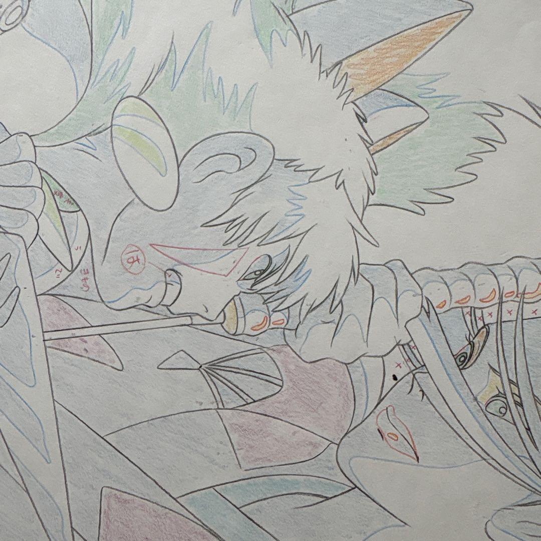 もののけ姫 サンとエボシ御前　セル画