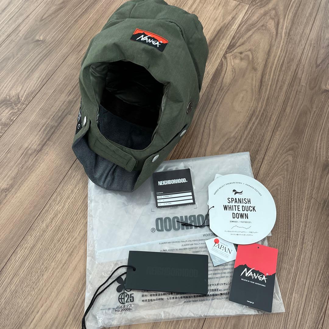 NANGA フライトキャップ オリーブ
