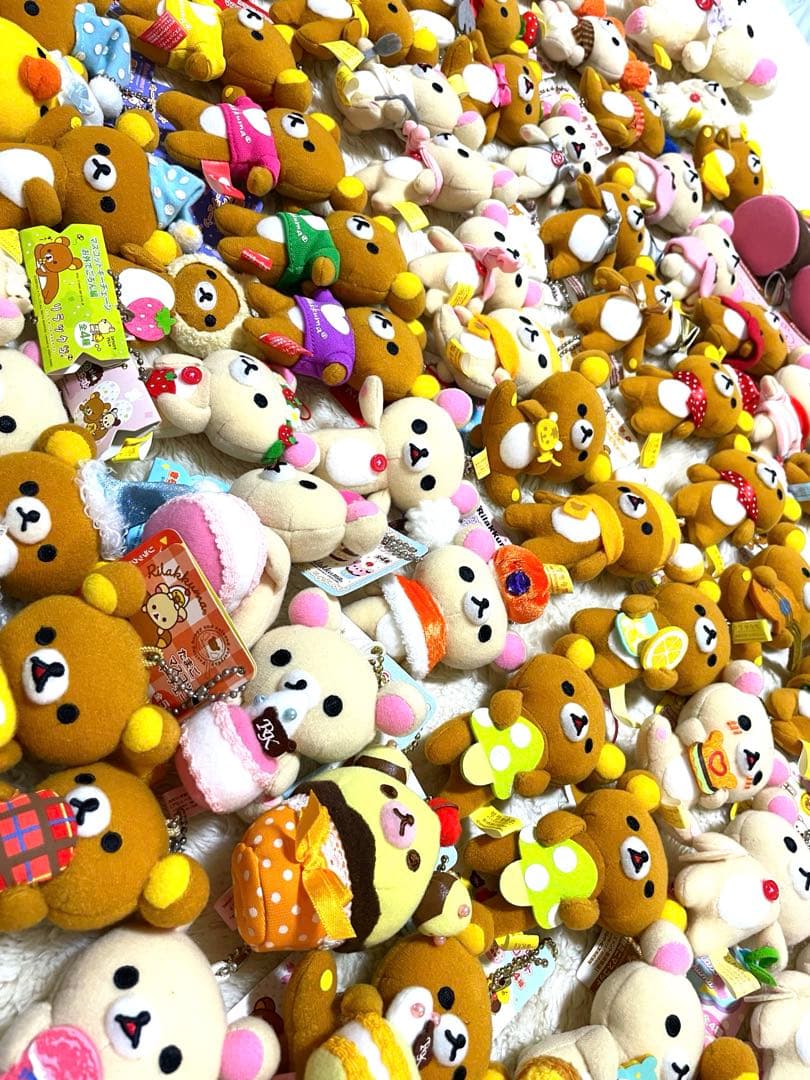 リラックマ コリラックマ キイロイトリ 平成 レア マスコット チェーン 大量